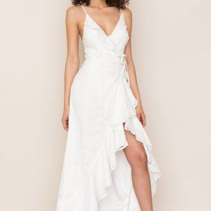 Yumi Kim Meadow Lace Maxi - White M